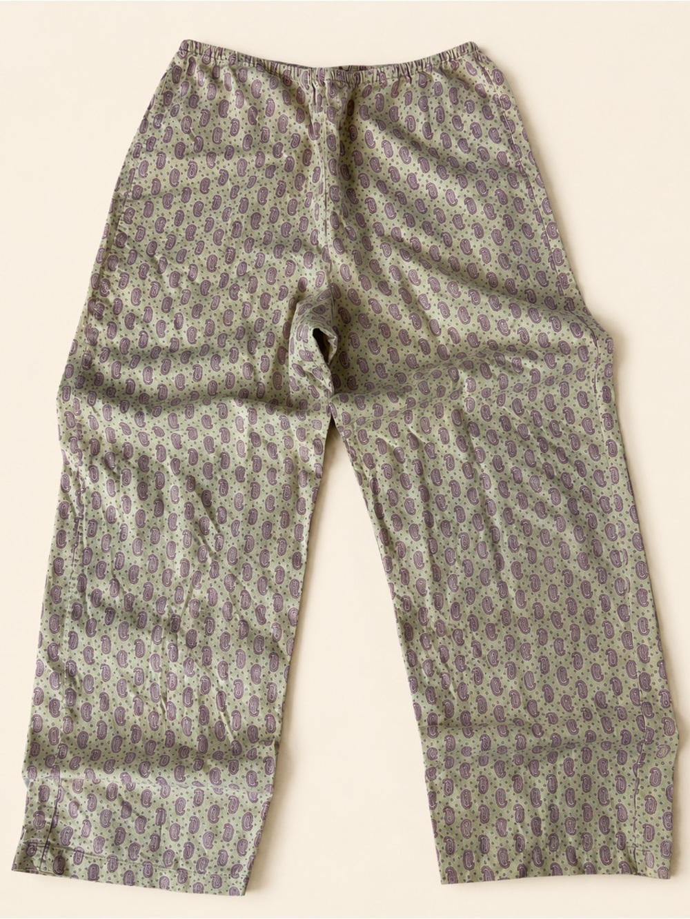 Y2K victoria's secret paisley 100% cotton pajama pants